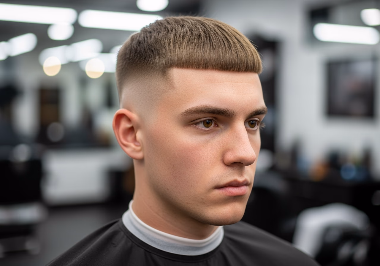 Athletic Caesar Cut — caesar cut for men in 2026