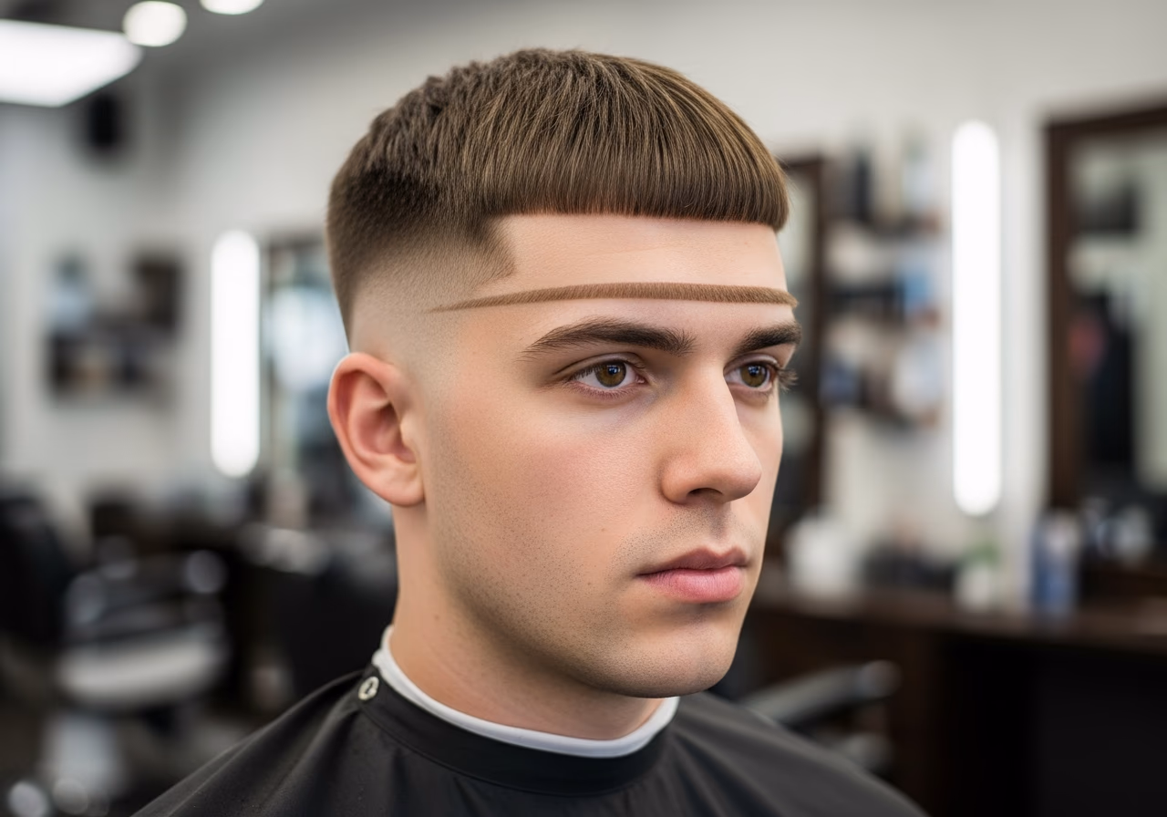 Caesar Cut with Receding Hairline — caesar cut for men in 2026
