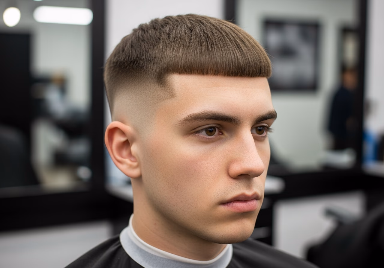 Caesar Cut with Taper — caesar cut for men in 2026