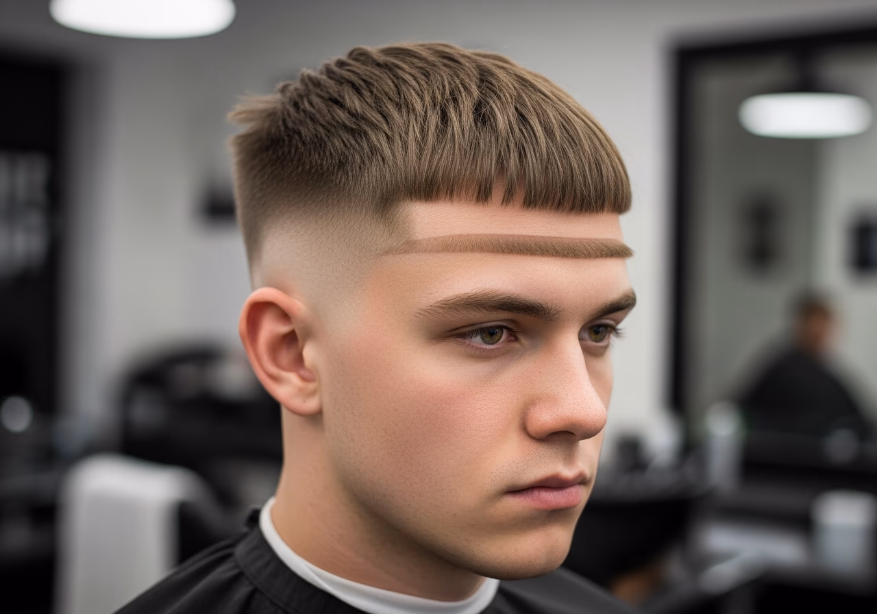 Edgy Punk Caesar Cut — caesar cut for men in 2026