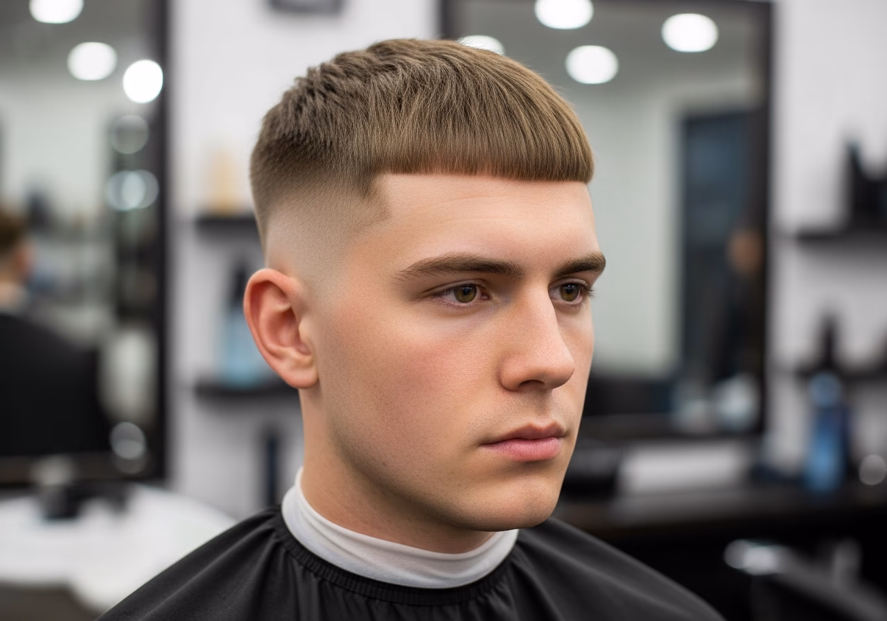 Messy Caesar Cut — caesar cut for men in 2026
