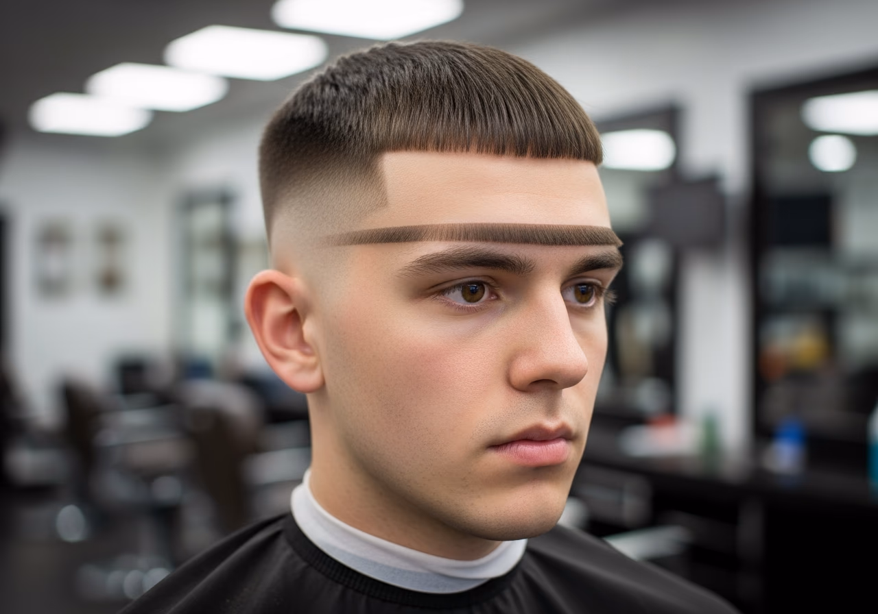Subtle Caesar Cut — caesar cut for men in 2026