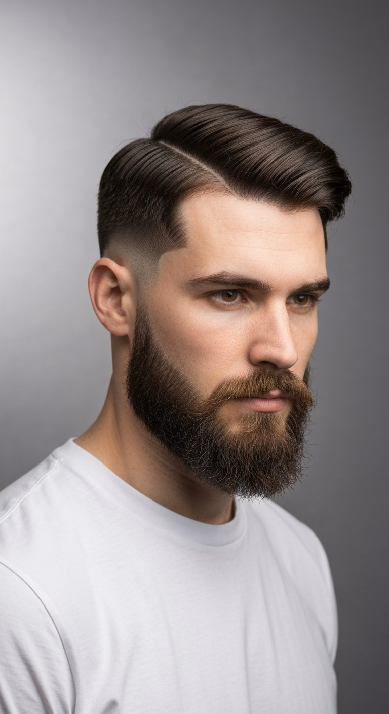 Bearded Center Part