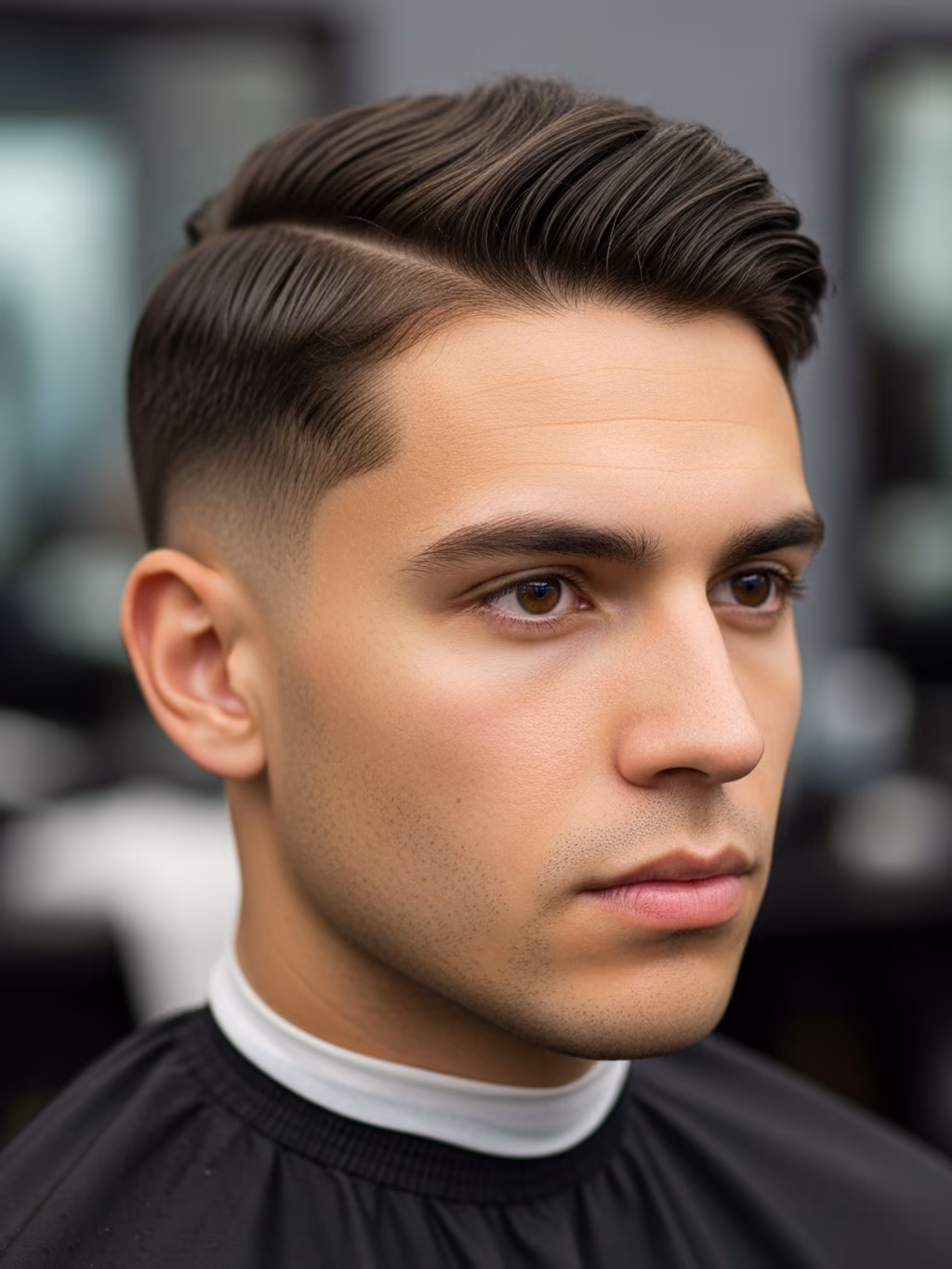 Modern Center Part 2026 — centre part hairstyle for men in 2026