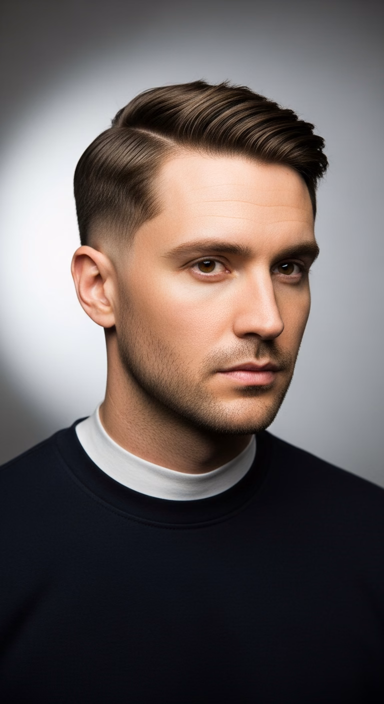 Casual Classic Side Part