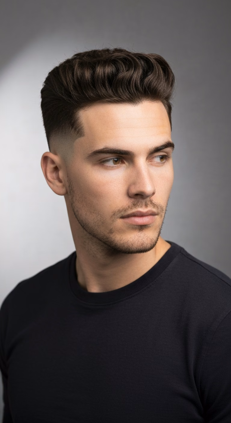 Coily 4c Classic Side Part