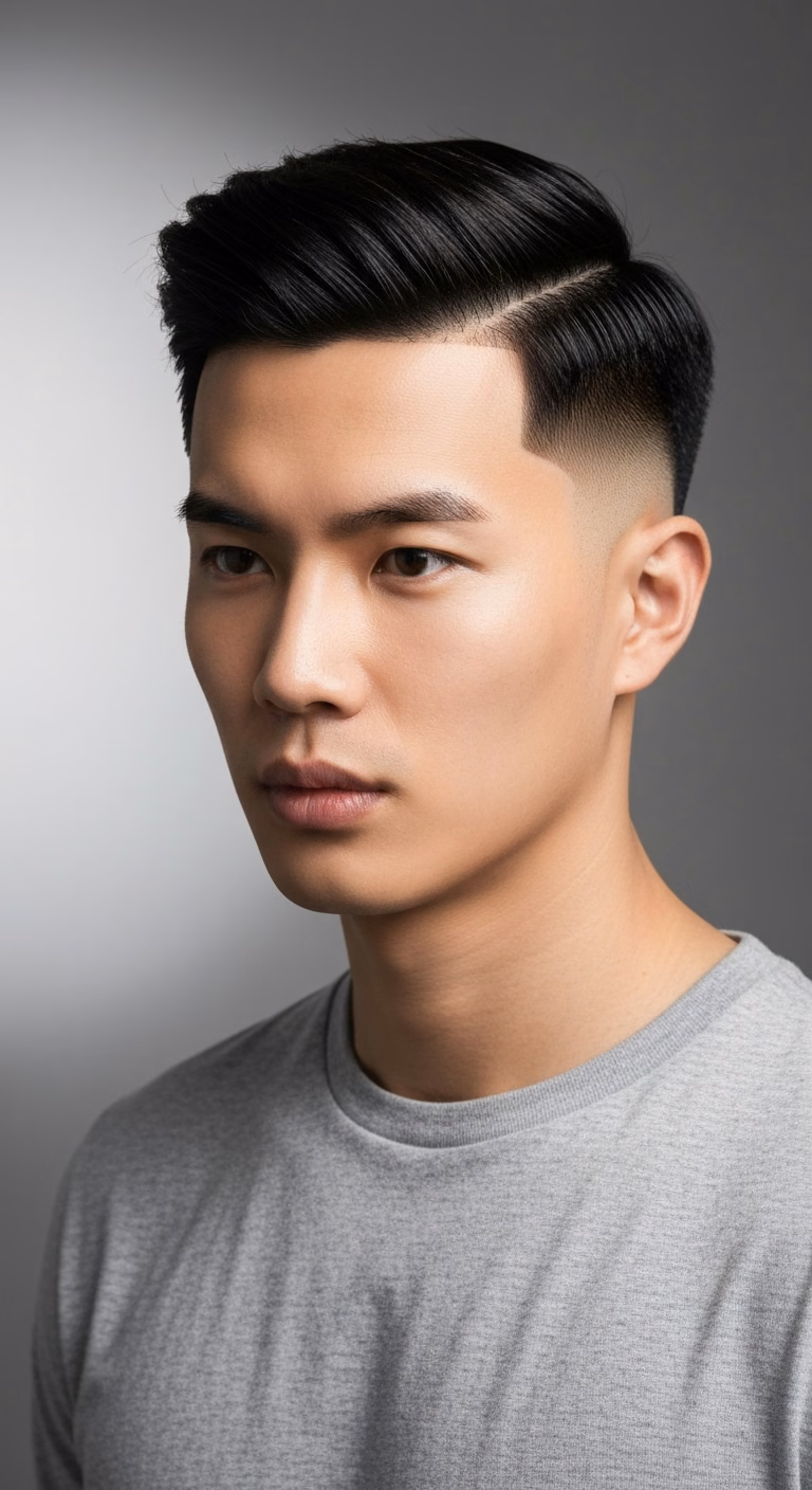 K Pop Classic Side Part
