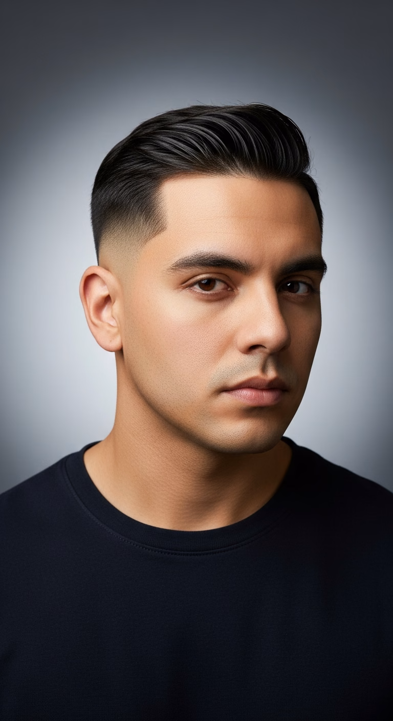 Latino Classic Side Part