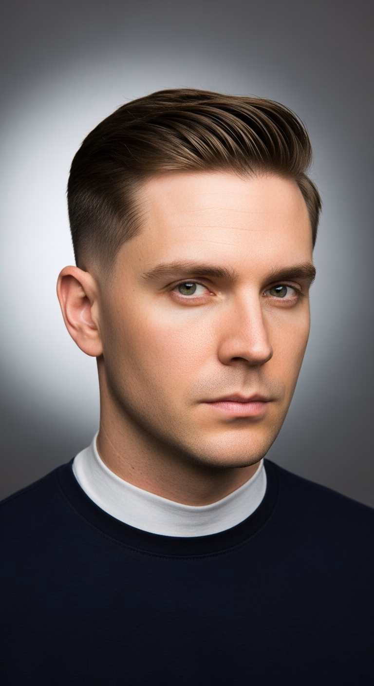 Low Maintenance Classic Side Part