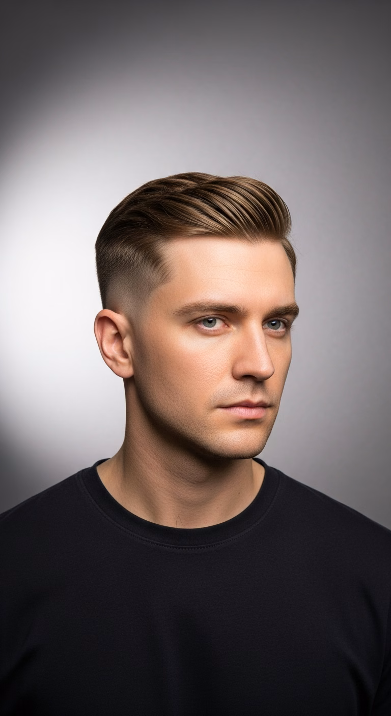 Razored Edge Classic Side Part