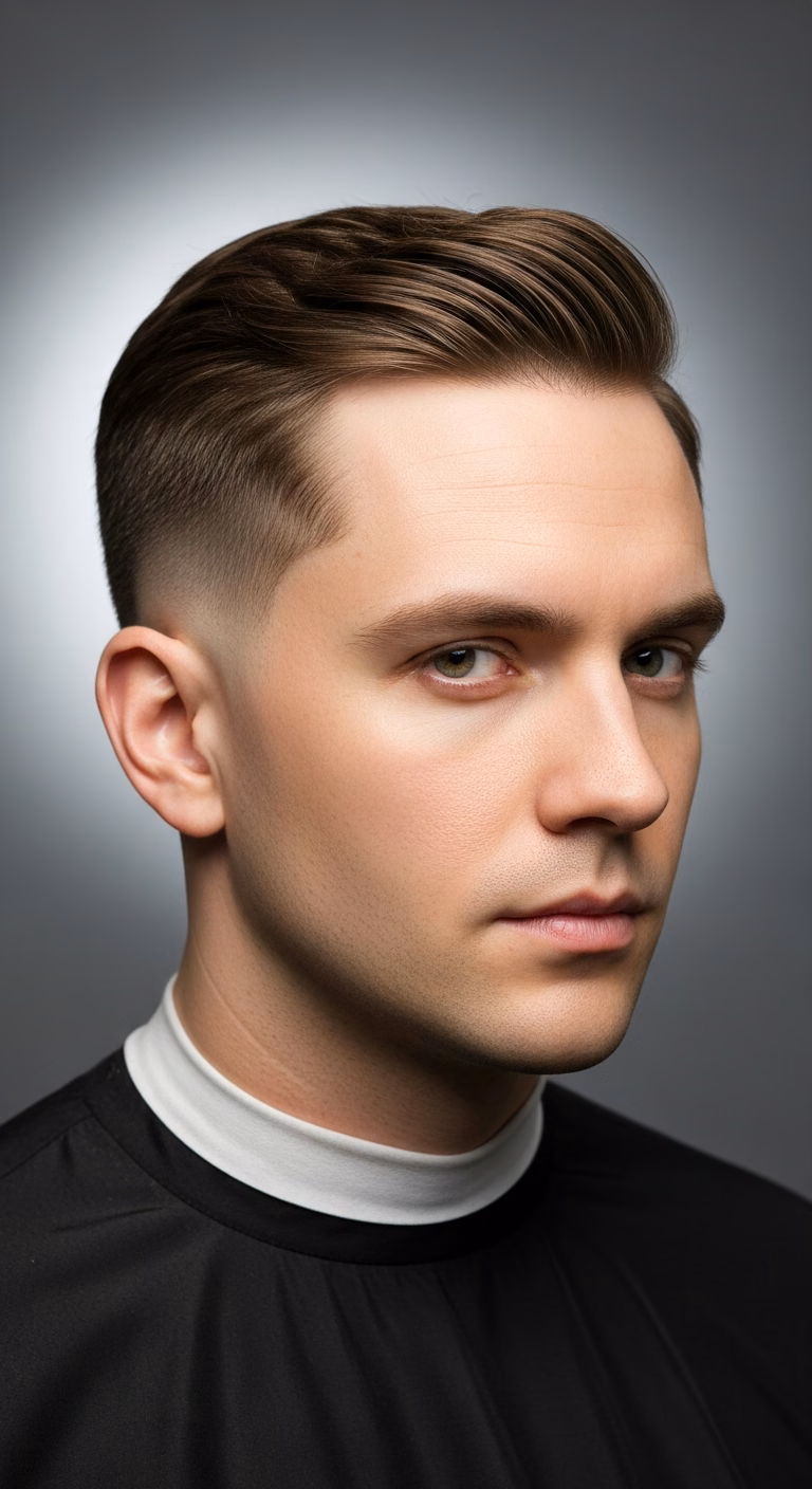 Receding Hairline Classic Side Part