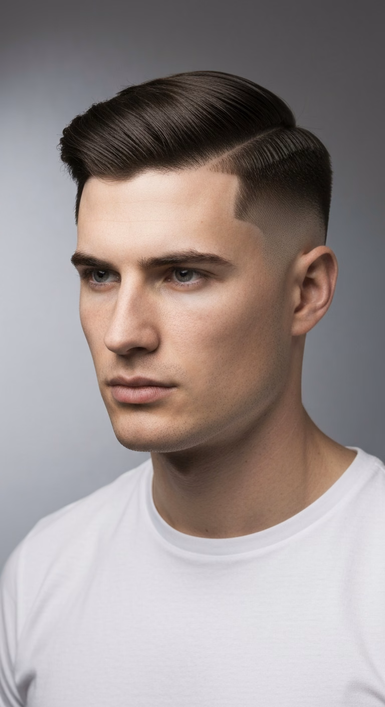 Skin Fade Classic Side Part