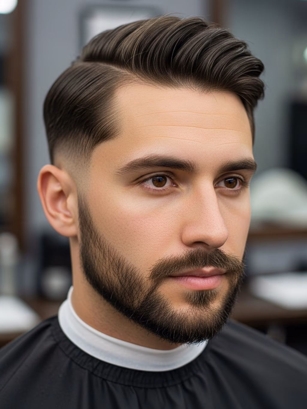 Textured Classic Side Part — classic side part gentleman's cut in 2026
