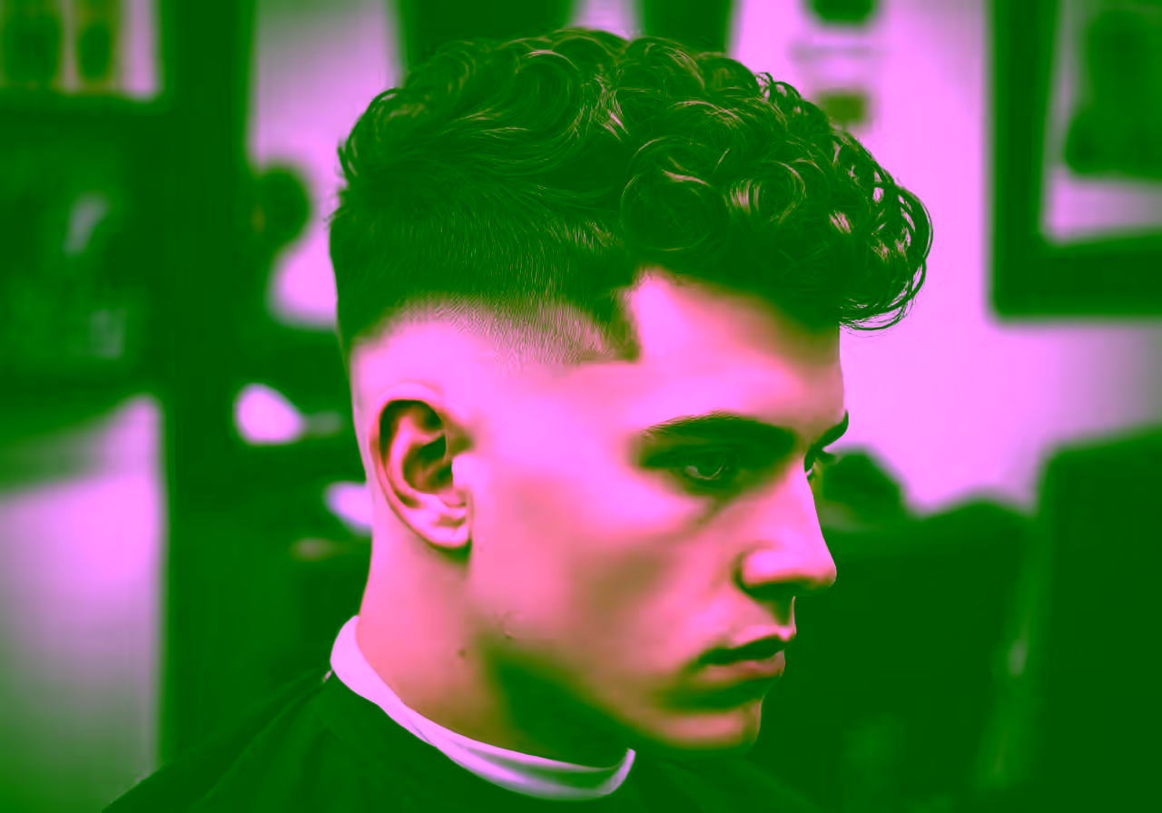 Curly Disconnected — curly hairstyle for men in 2026