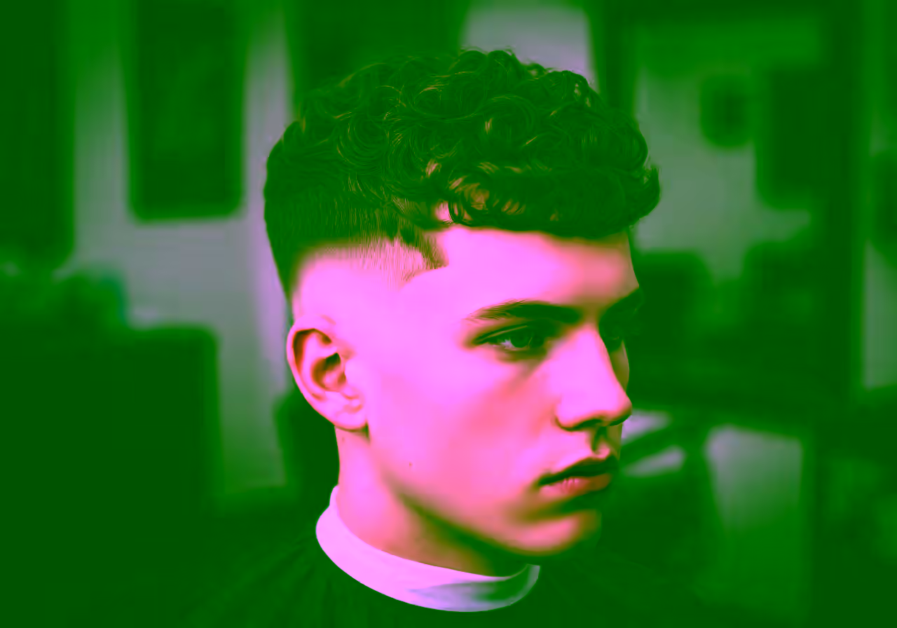 Curly French Crop — curly hairstyle for men in 2026