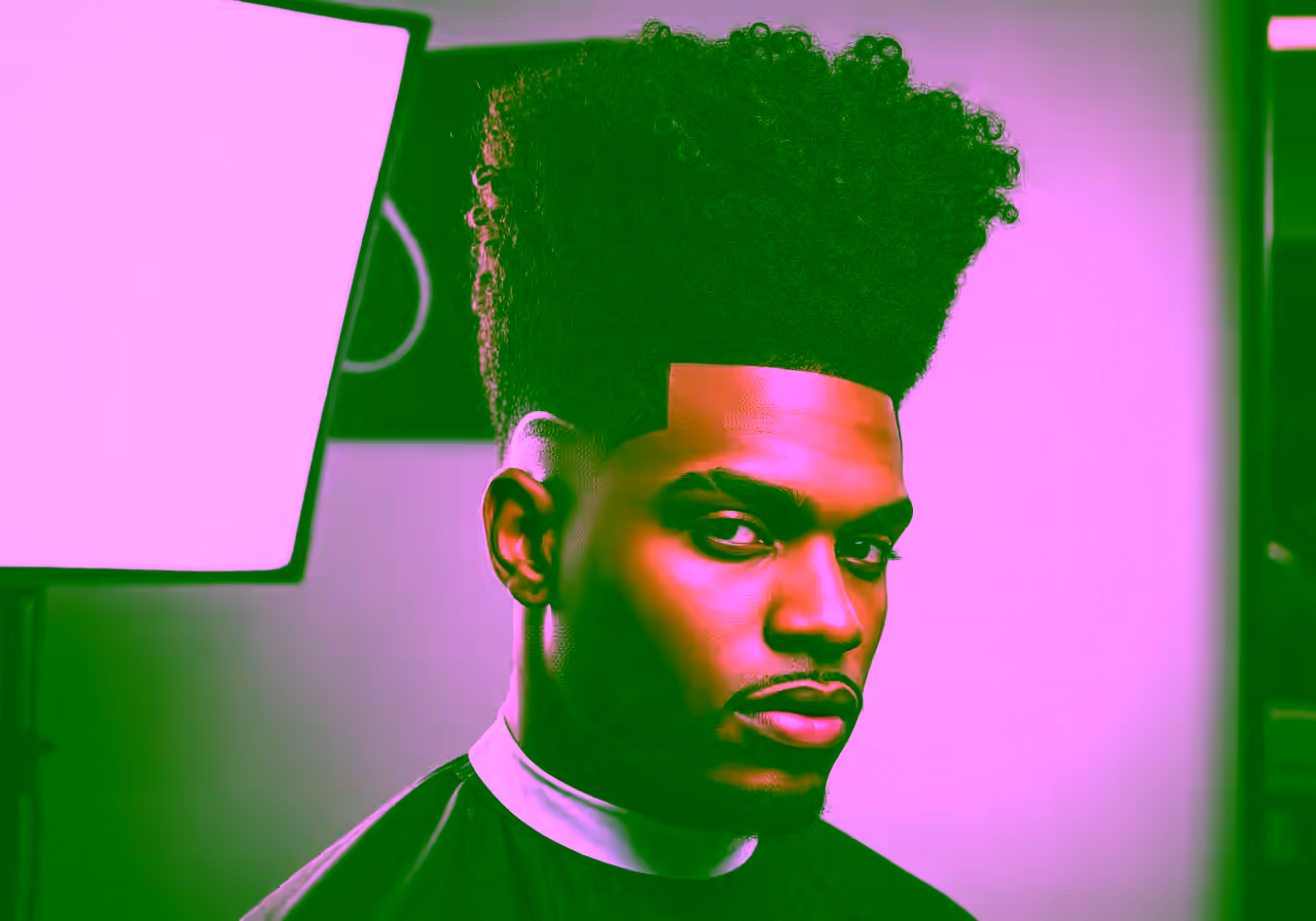 Curly High Top — curly hairstyle for men in 2026