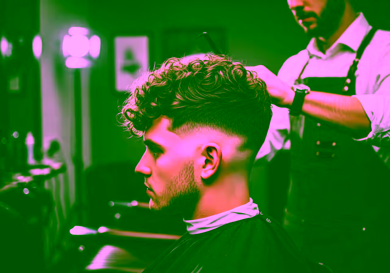 Curly Taper Volume — curly hairstyle for men in 2026