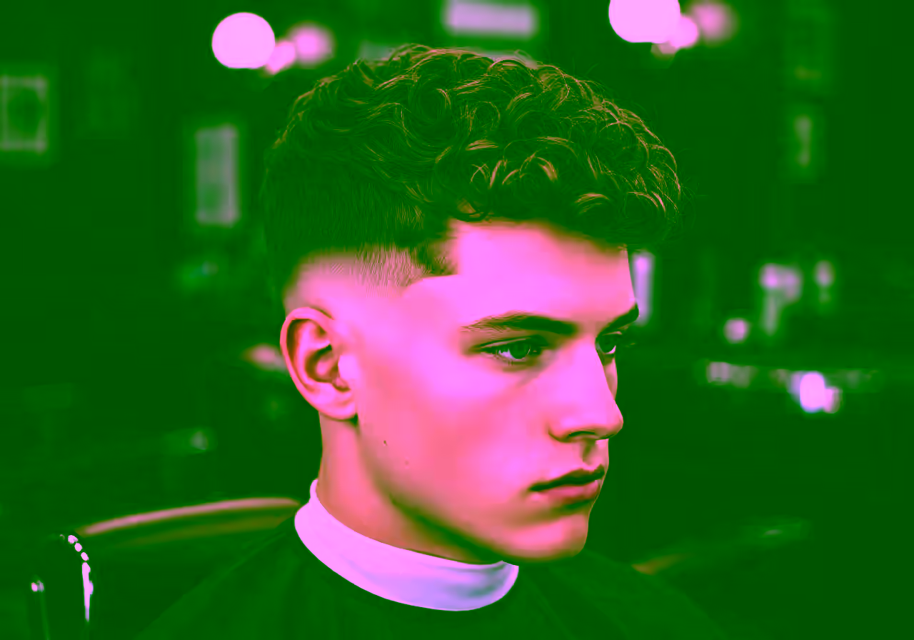 Curly Textured Crop — curly hairstyle for men in 2026