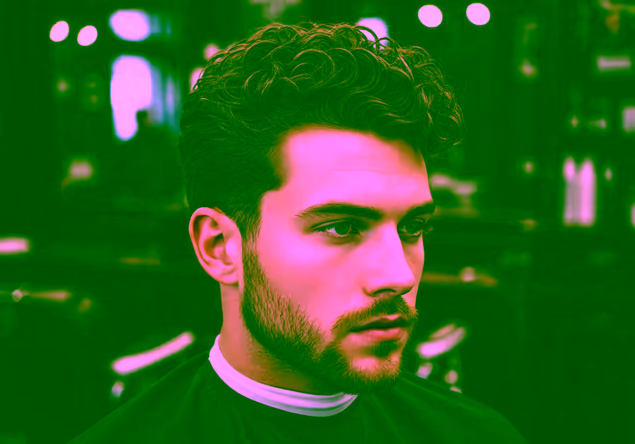 Curly Wash and Go — curly hairstyle for men in 2026