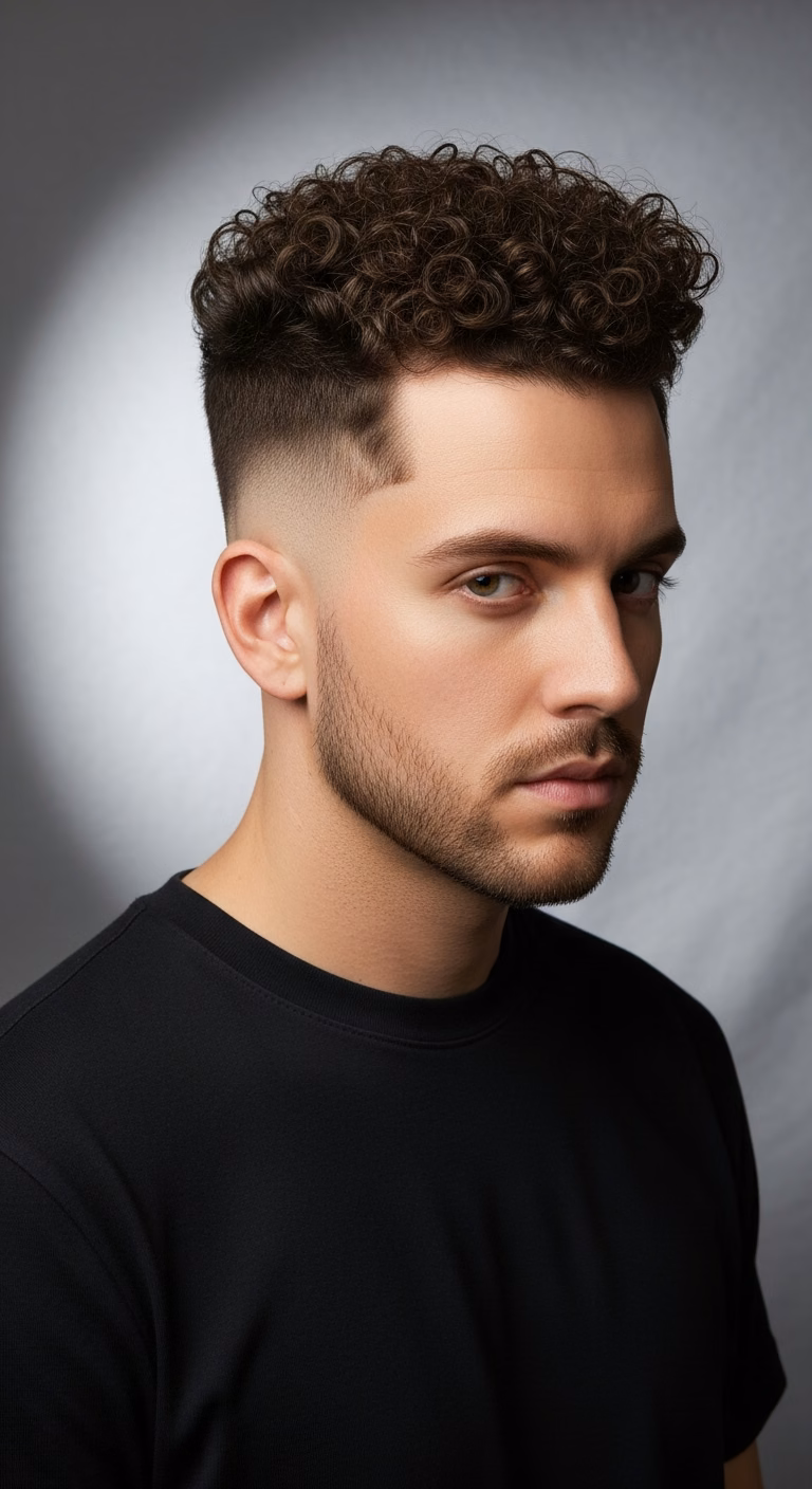High Tight Fade — for men with round face shapes in 2026