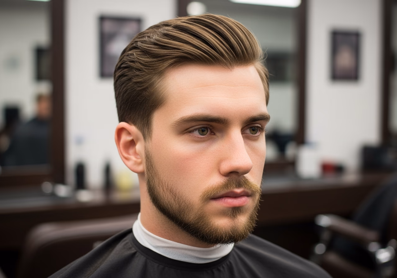 Asymmetric Curtains Haircut — curtains haircut and middle part for men in 2026
