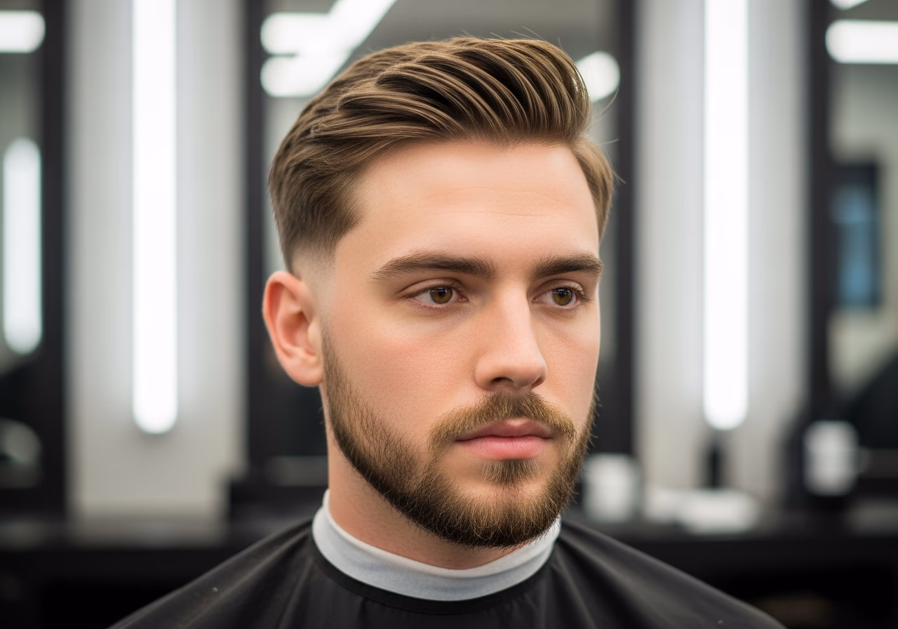 Modern Curtains Haircut — curtains haircut and middle part for men in 2026