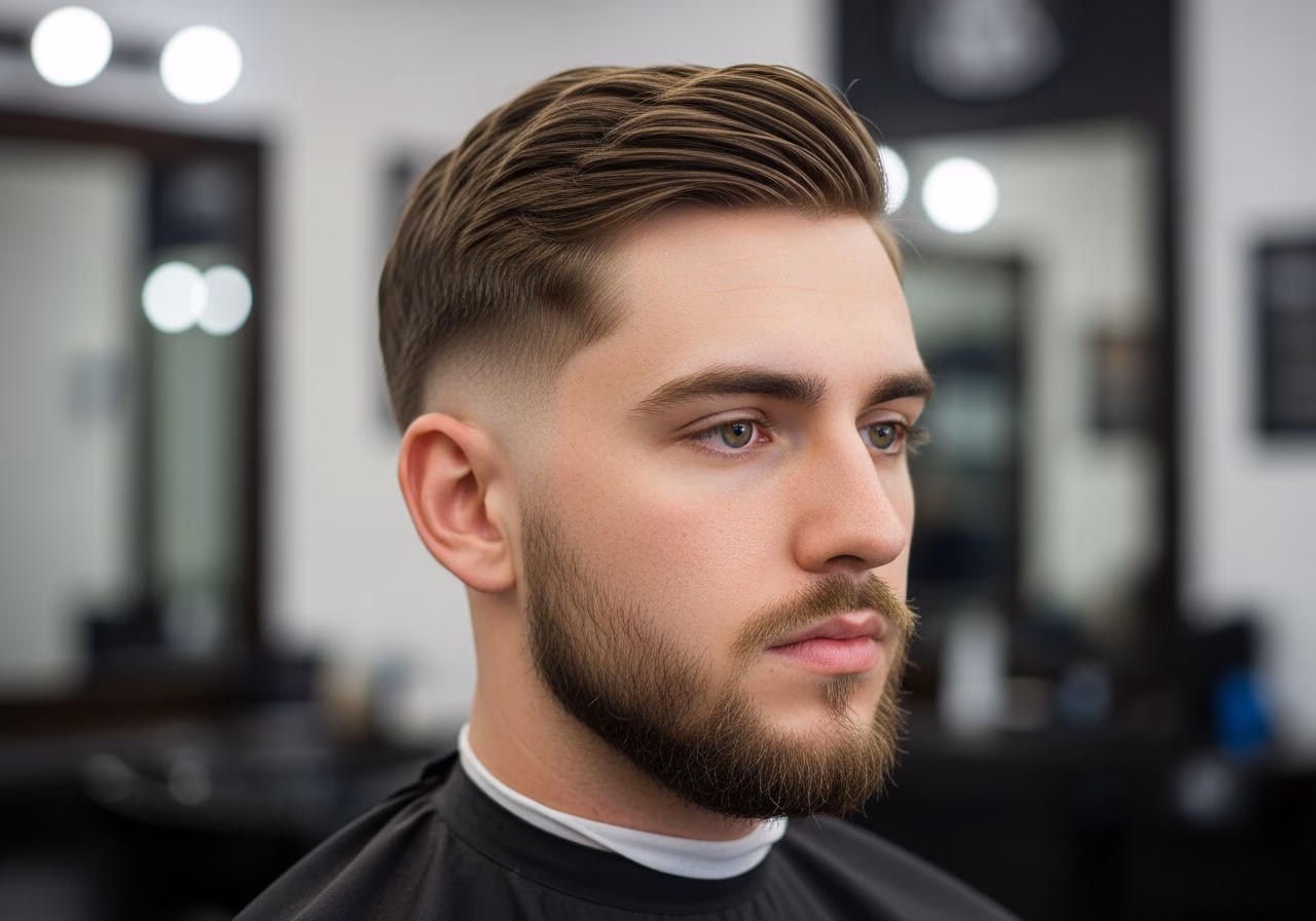 Short Curtains Haircut — curtains haircut and middle part for men in 2026