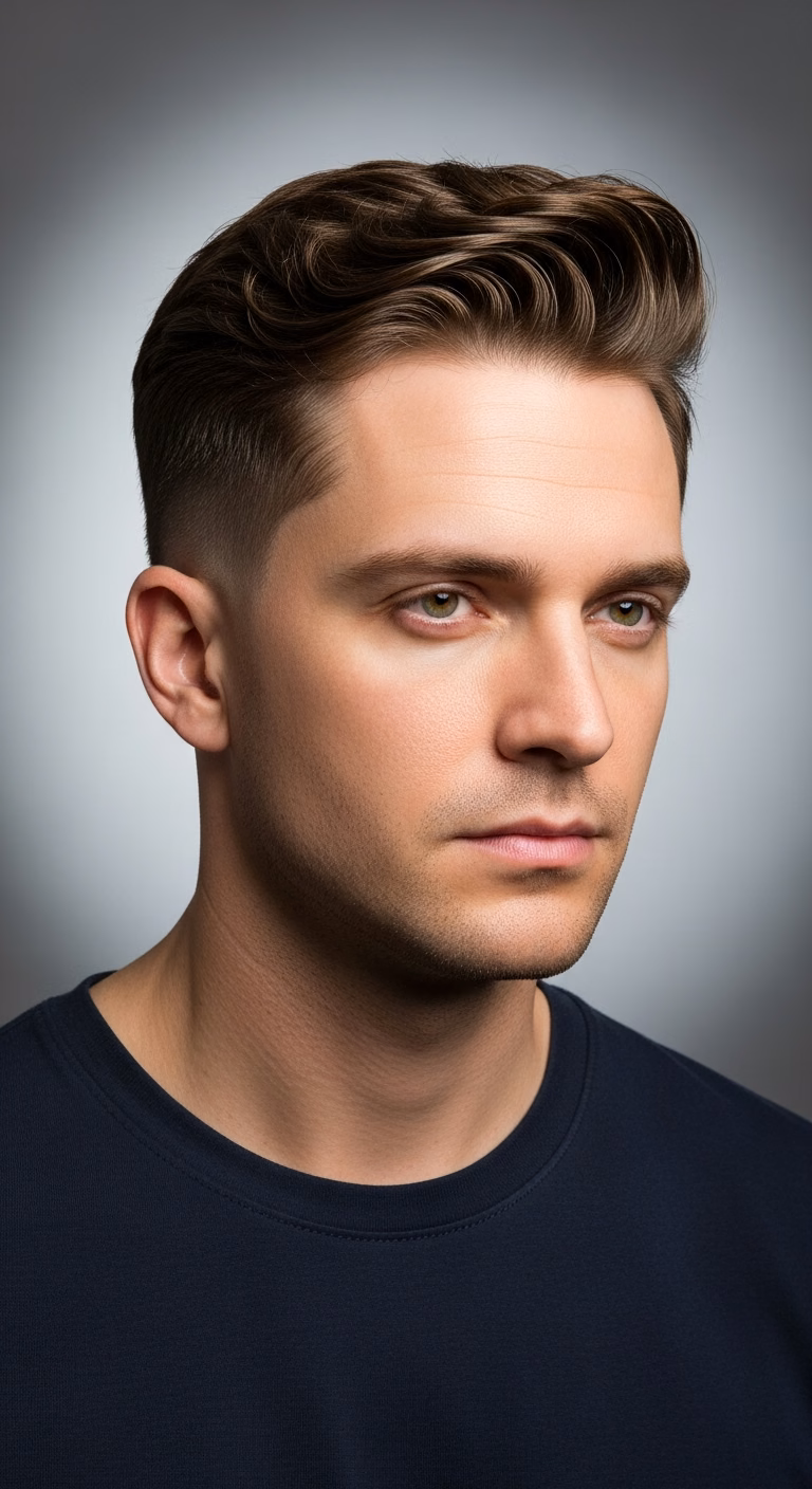 Mullet Faux Hawk — modern mullet for men in 2026