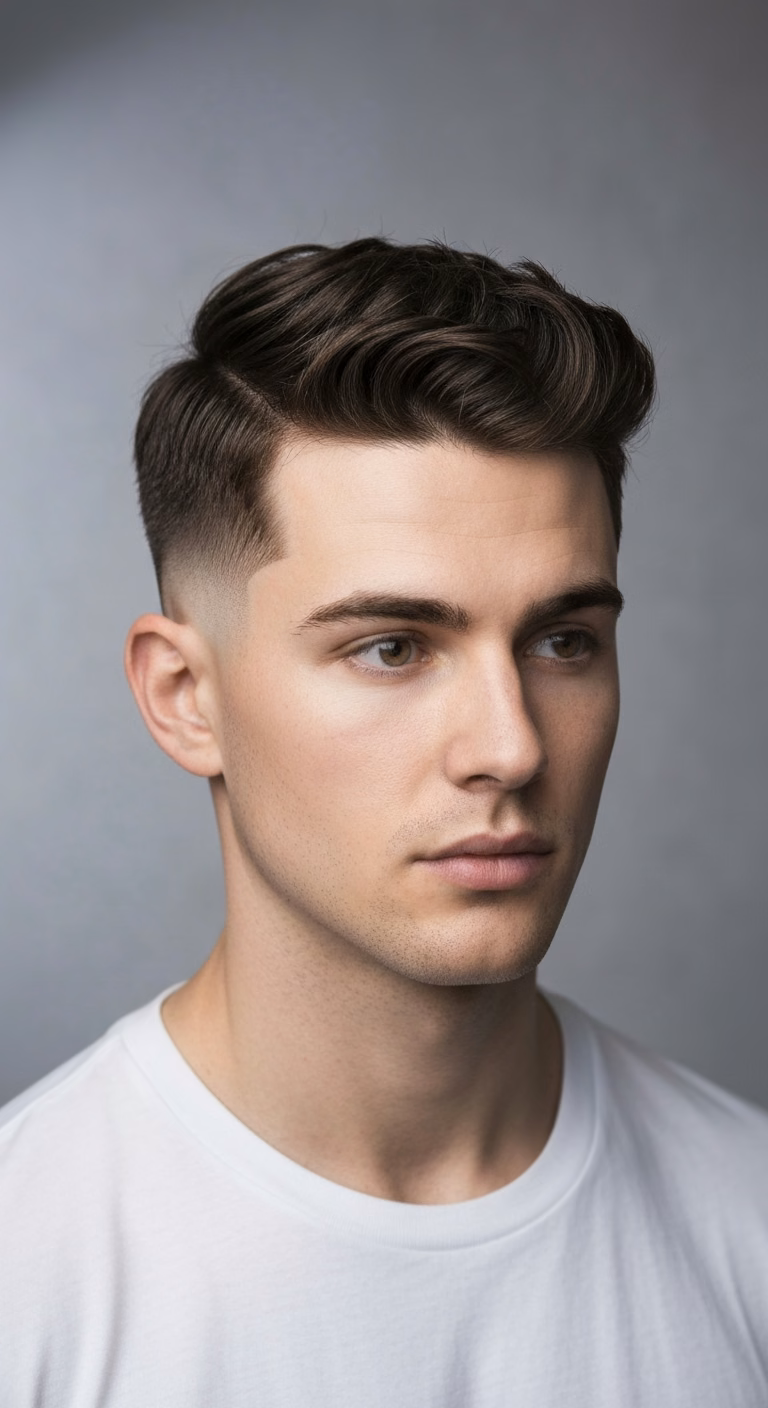 Oval Face Flow Cut
