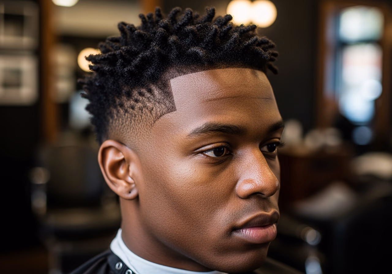 Burst Fade Mini Twists — for Black men in 2026