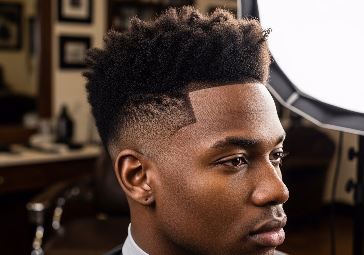 High Fade 3c Defined Curls — for Black men in 2026