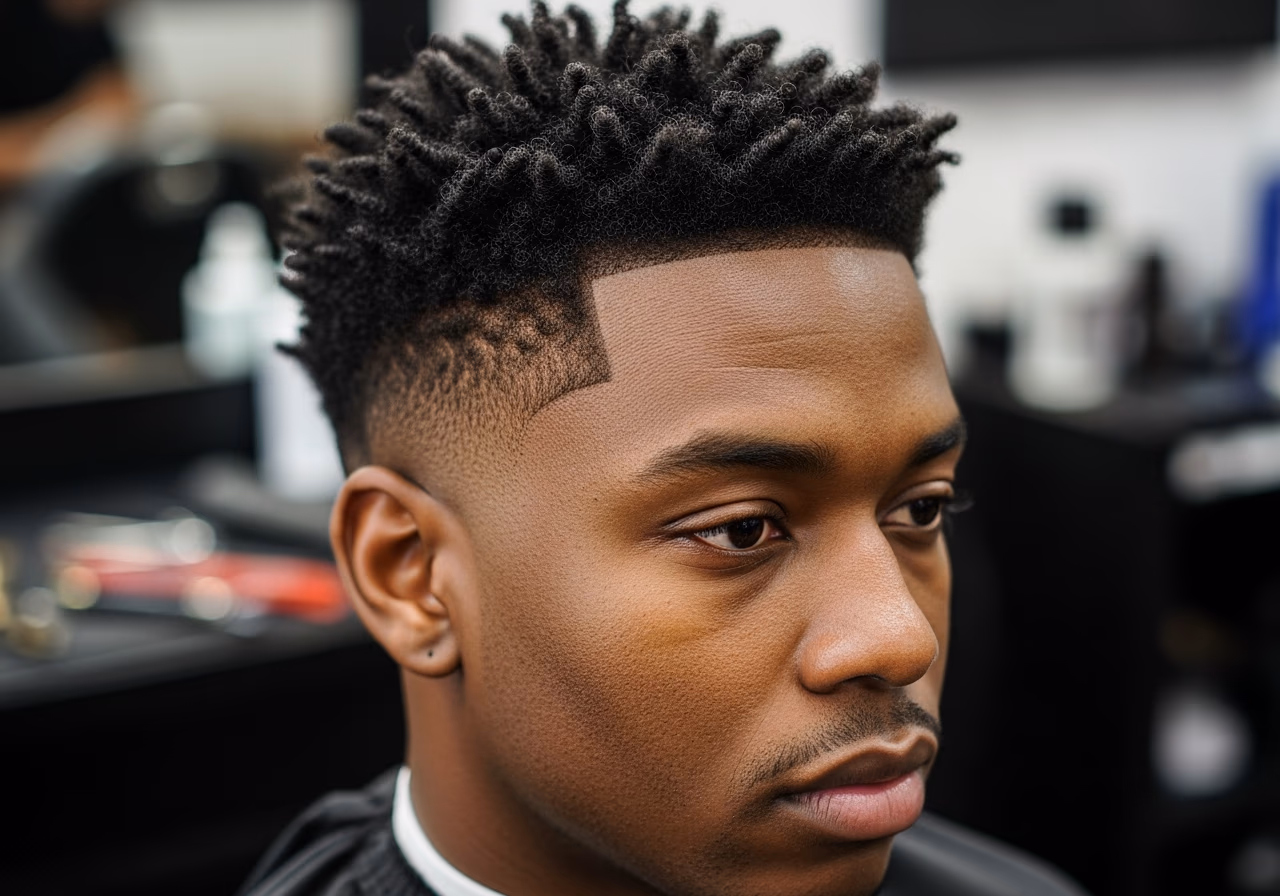 Low Fade 4c Sponge Twists — for Black men in 2026