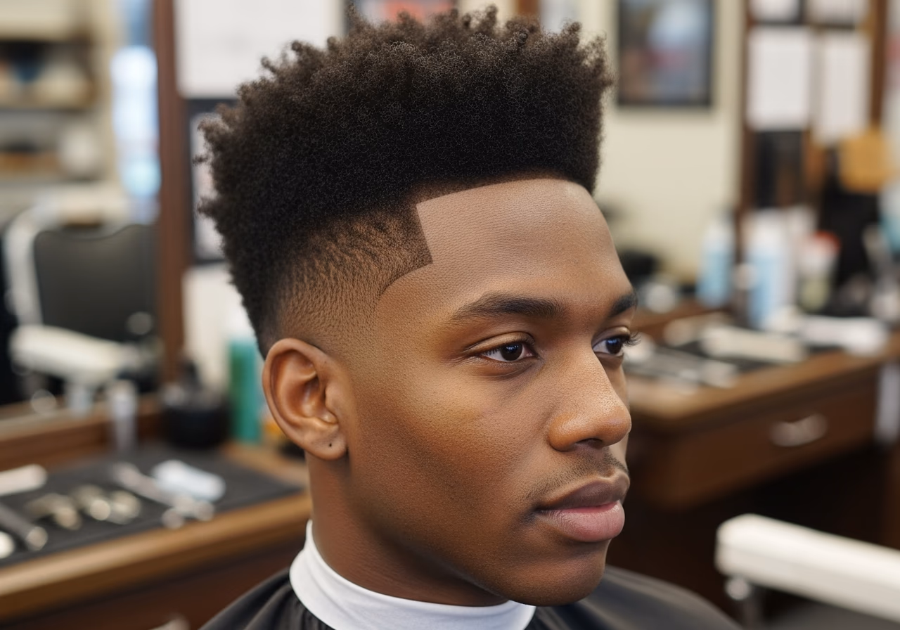 Taper Fade High Top Fro — for Black men in 2026