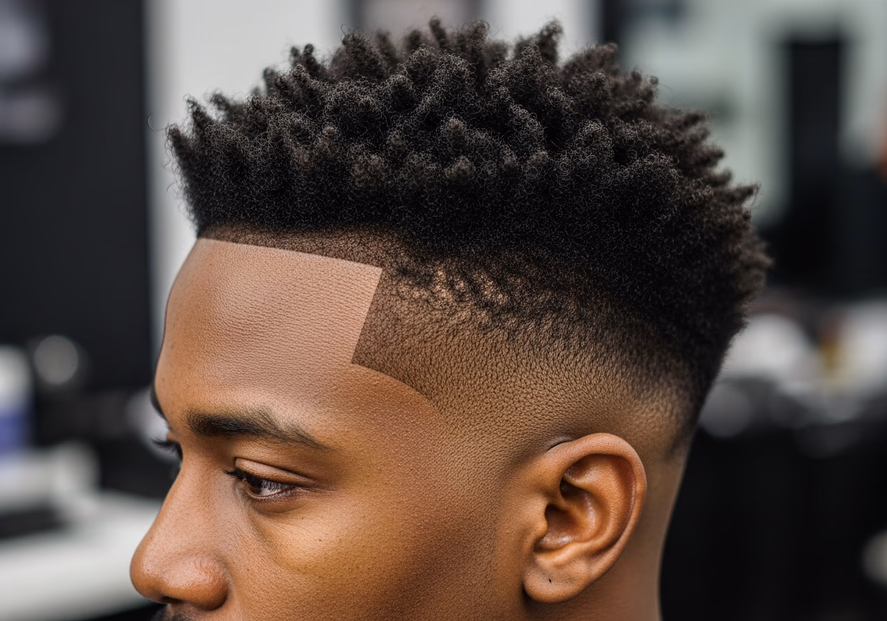 Undercut Short Coils — for Black men in 2026