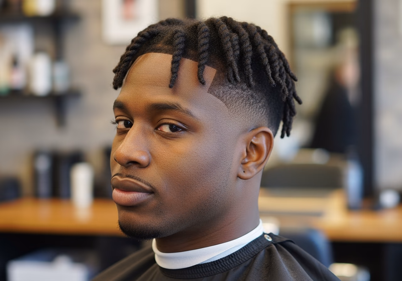 Undercut Twists On Top — for Black men in 2026
