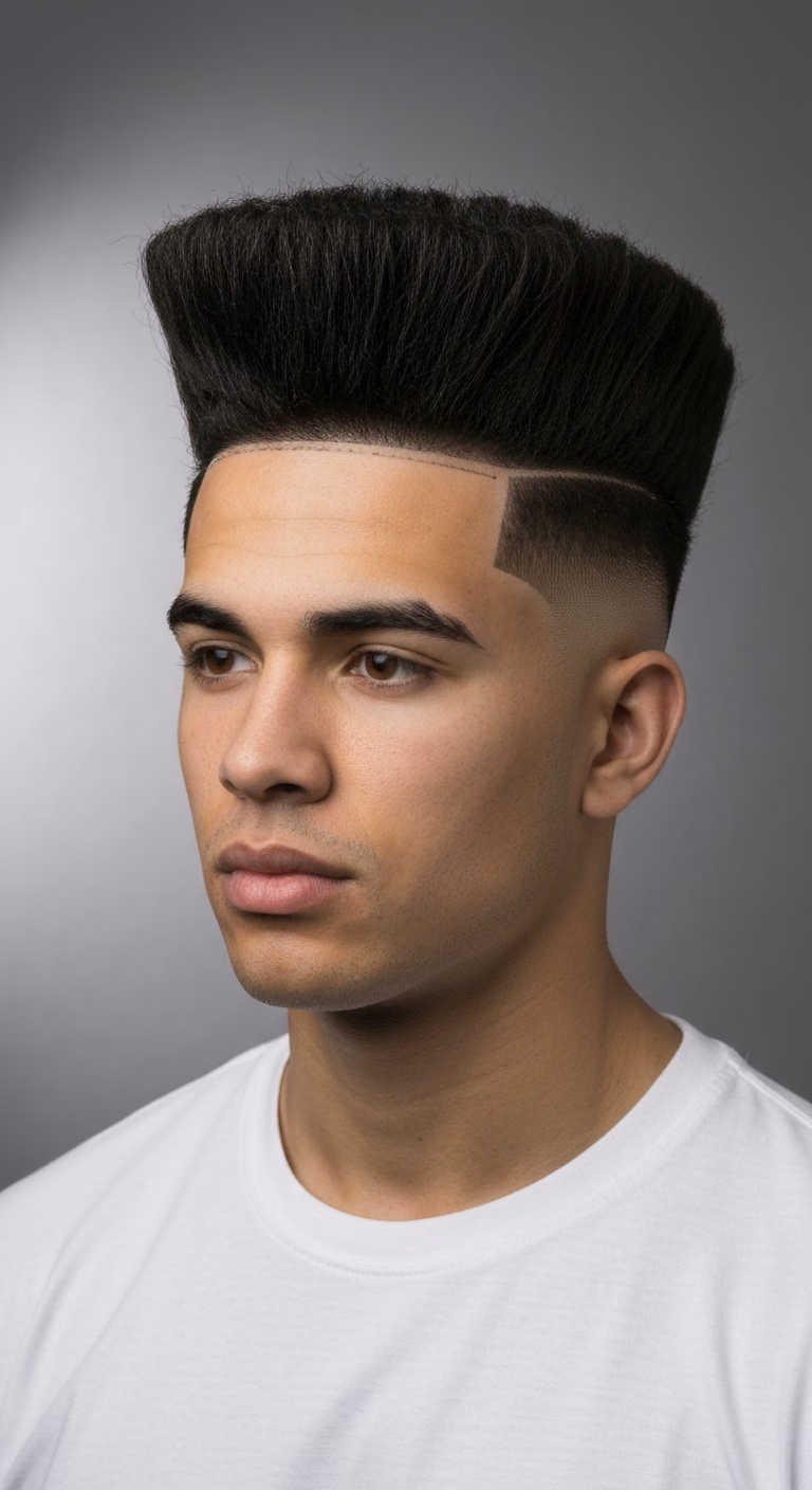 Burst Fade High Top Fade