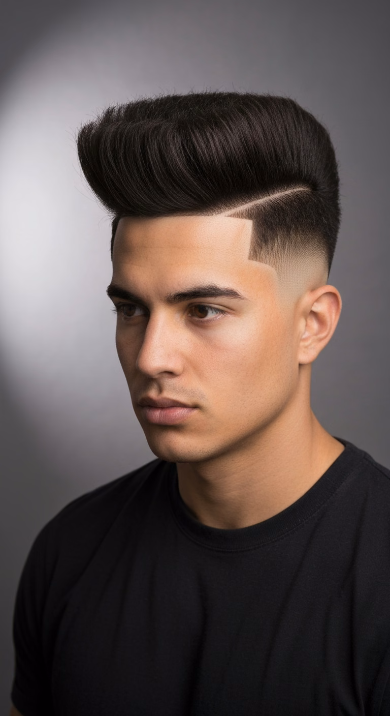 Razored Edge High Top Fade