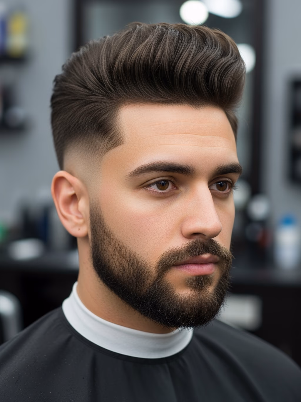 Textured High Top Fade — high top fade for men in 2026