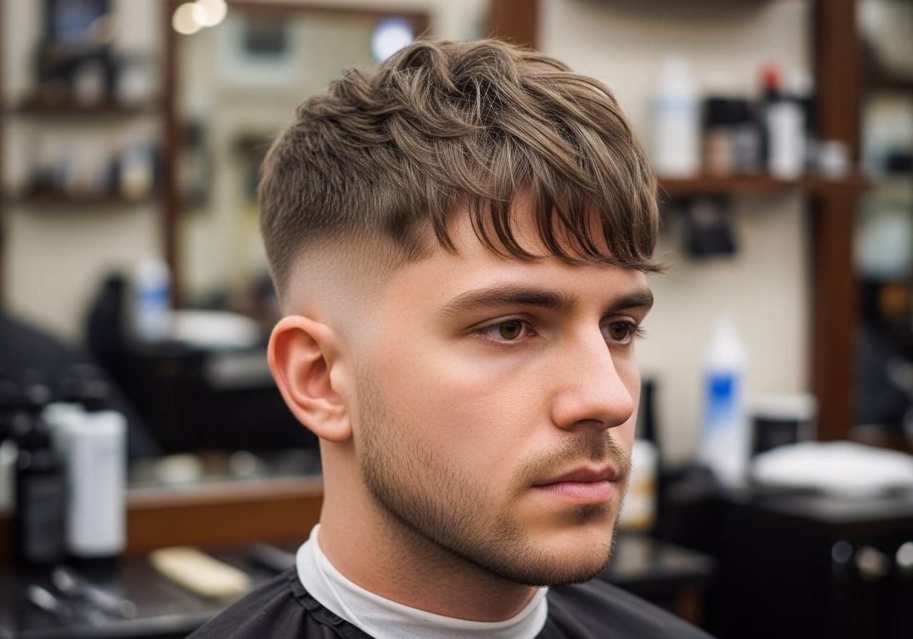 Short Sides Wide Top Layers — for men with long or rectangular face shapes in 2026