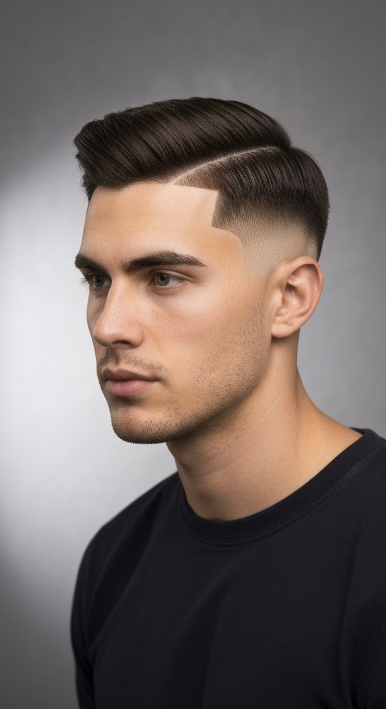Tapered Classic Side Part — classic side part gentleman's cut in 2026