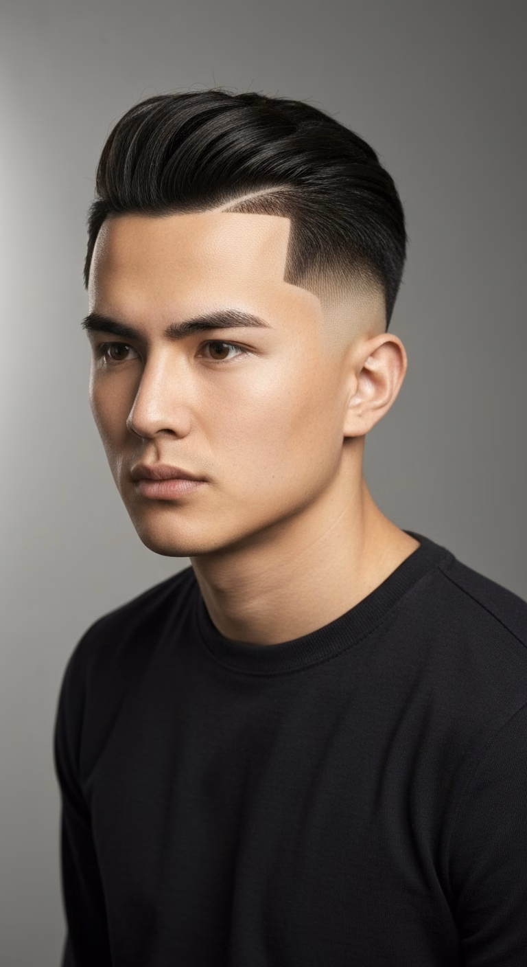 Root Lift Side Part Hide — for men experiencing hair loss or thinning in 2026