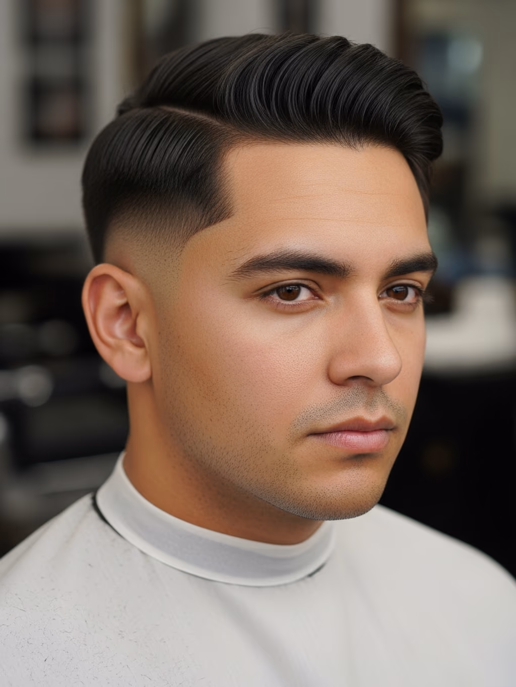 Faded Low Skin Fade Side Part — low skin fade with side part for men in 2026