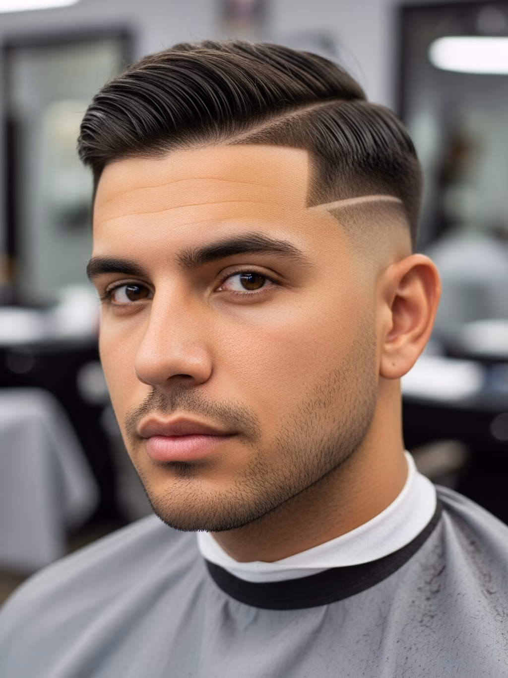 Modern Low Skin Fade Side Part 2026 — low skin fade with side part for men in 2026