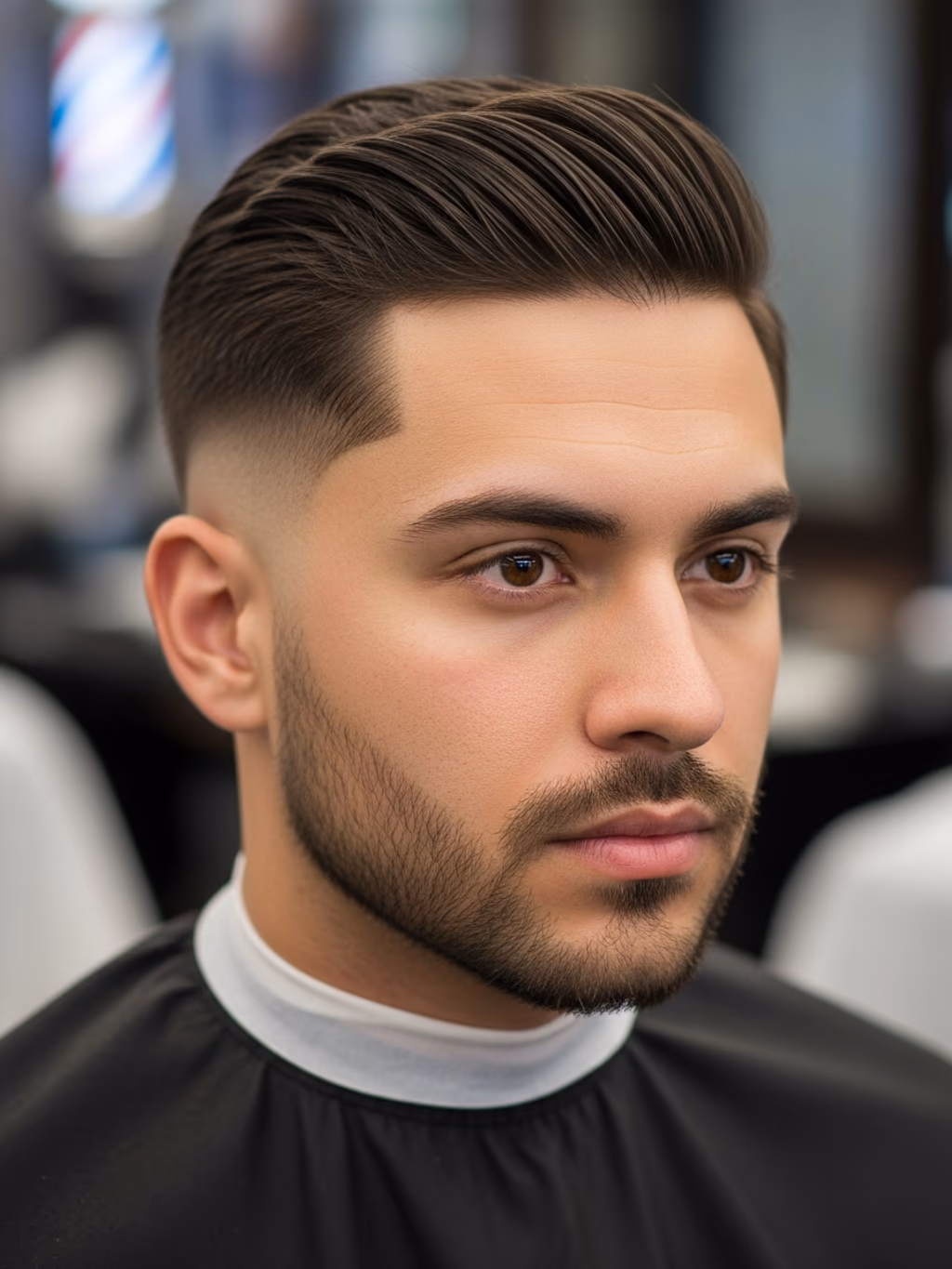 Tapered Low Skin Fade Side Part — low skin fade with side part for men in 2026