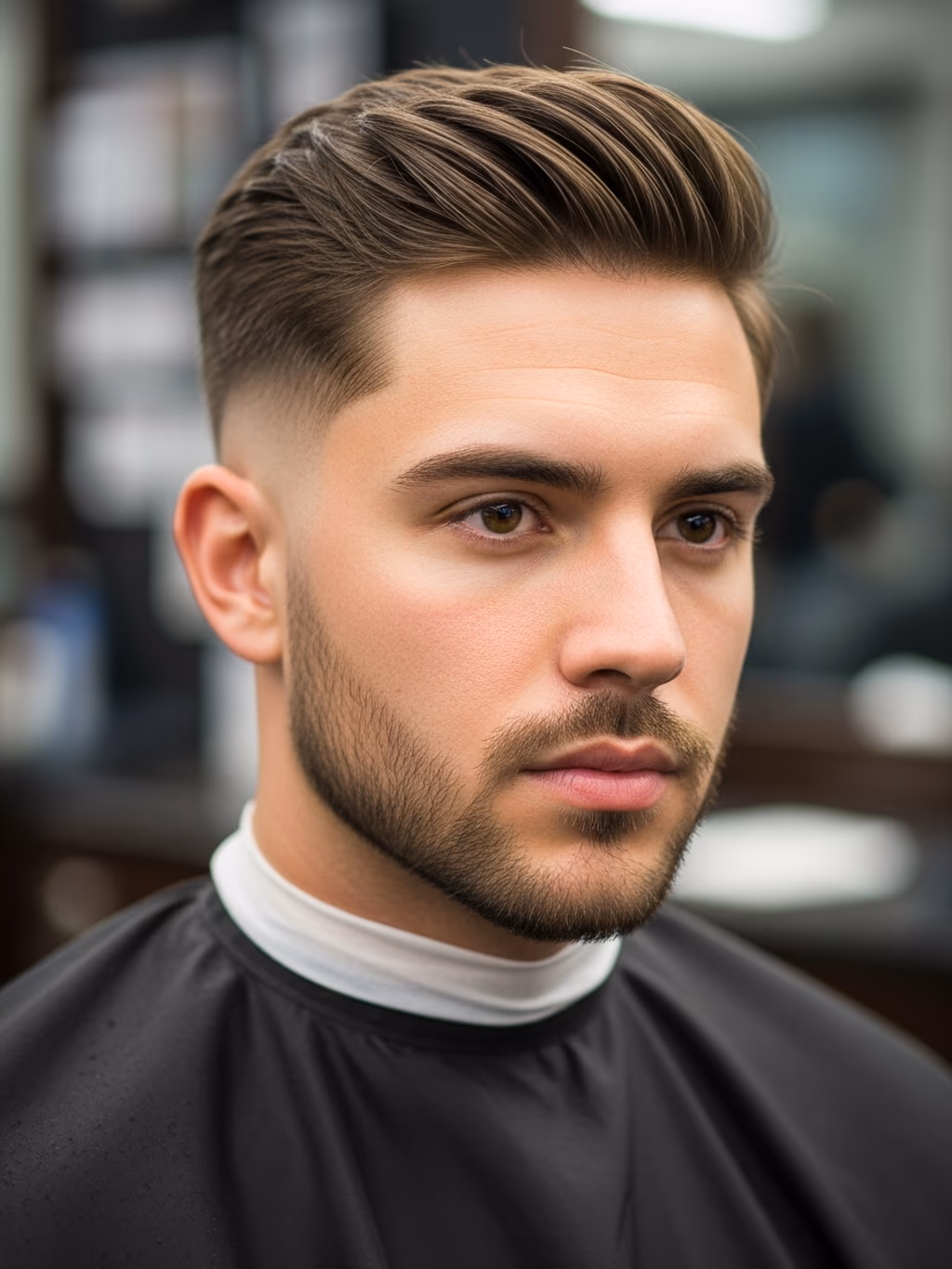 Textured Low Skin Fade Side Part — low skin fade with side part for men in 2026