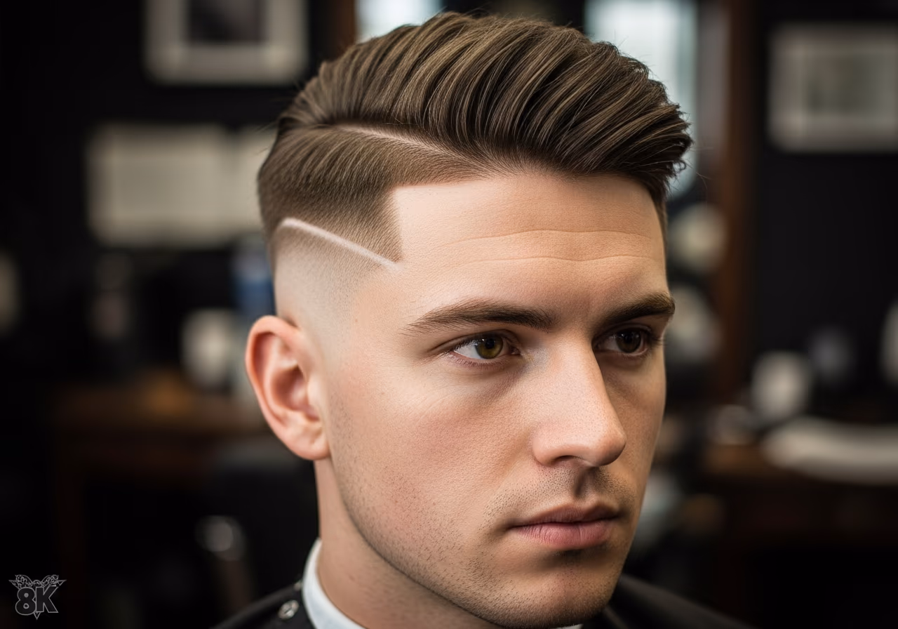 Crispy Cut — for men with round face shapes in 2026
