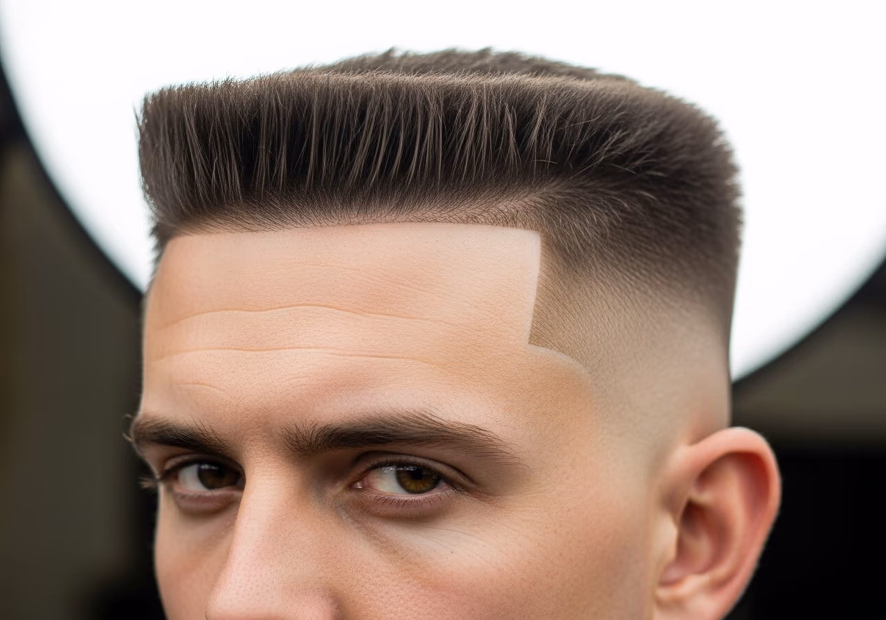 Flat Top Fade — for men with round face shapes in 2026
