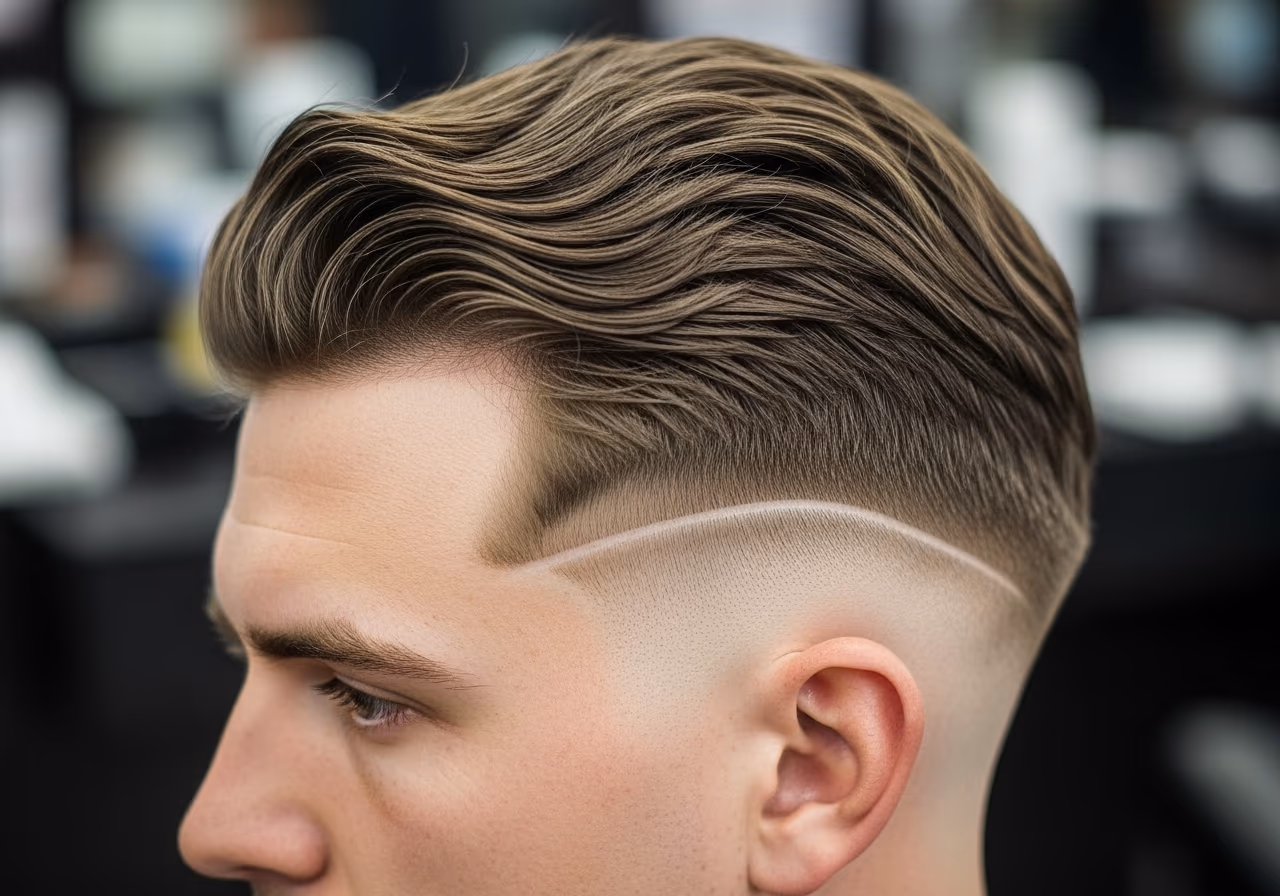 Short Waves Taper — for men with round face shapes in 2026