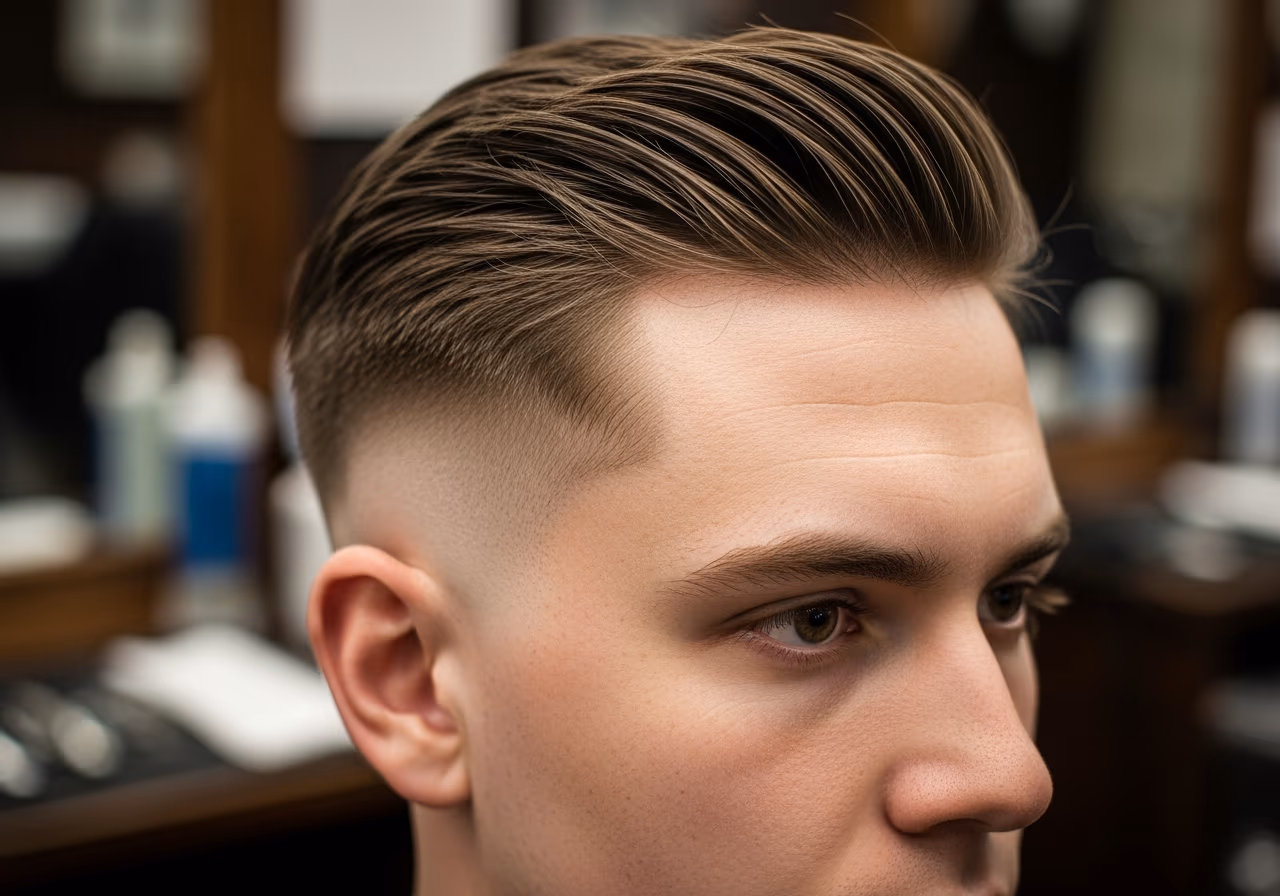 Sleek Taper Fade — for men with round face shapes in 2026