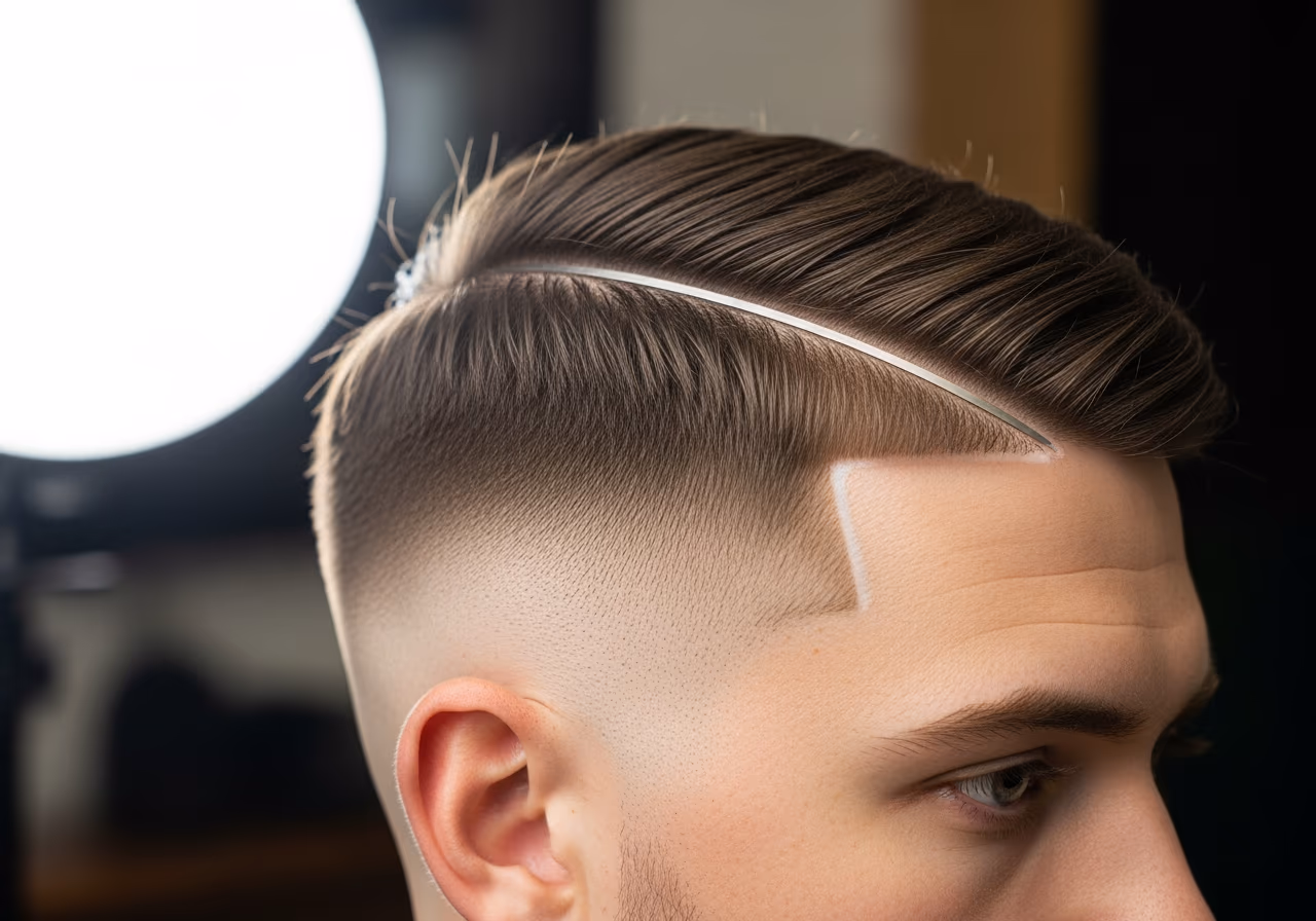 Thin Hard Part — for men with round face shapes in 2026